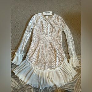 Vici Saints + Secrets Match Made in Heaven Lace Dress L